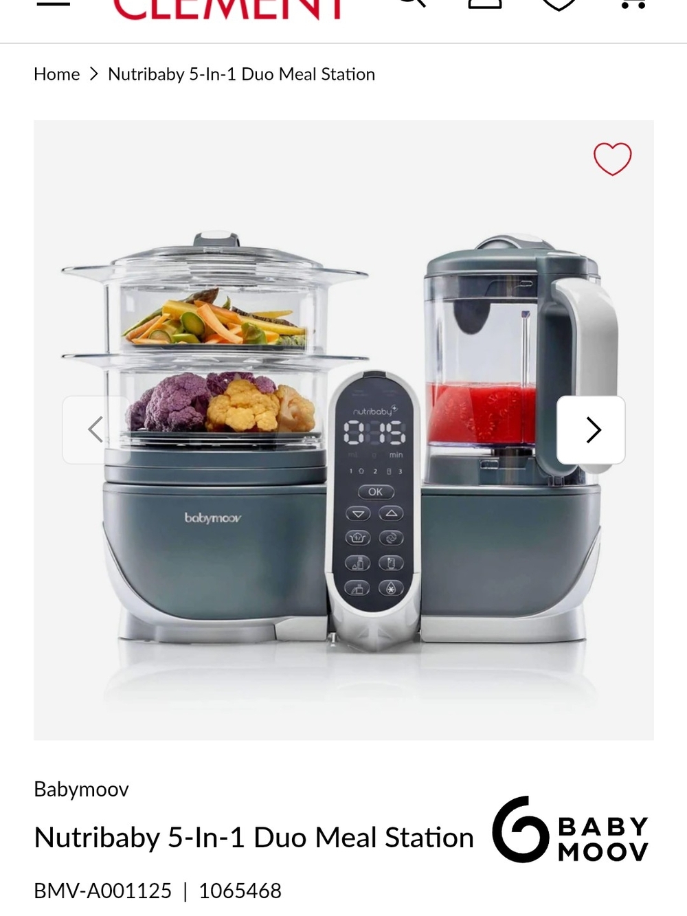 Babymoov Duo Meal Station